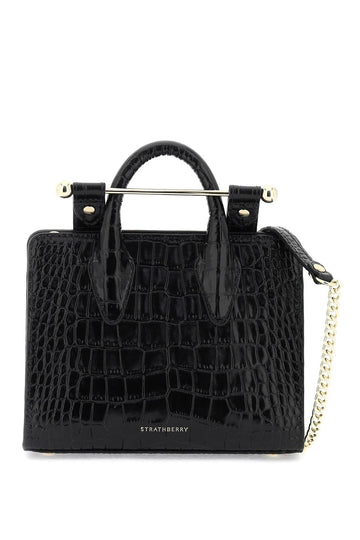 Strathberry Nano Tote Leather Bag Women