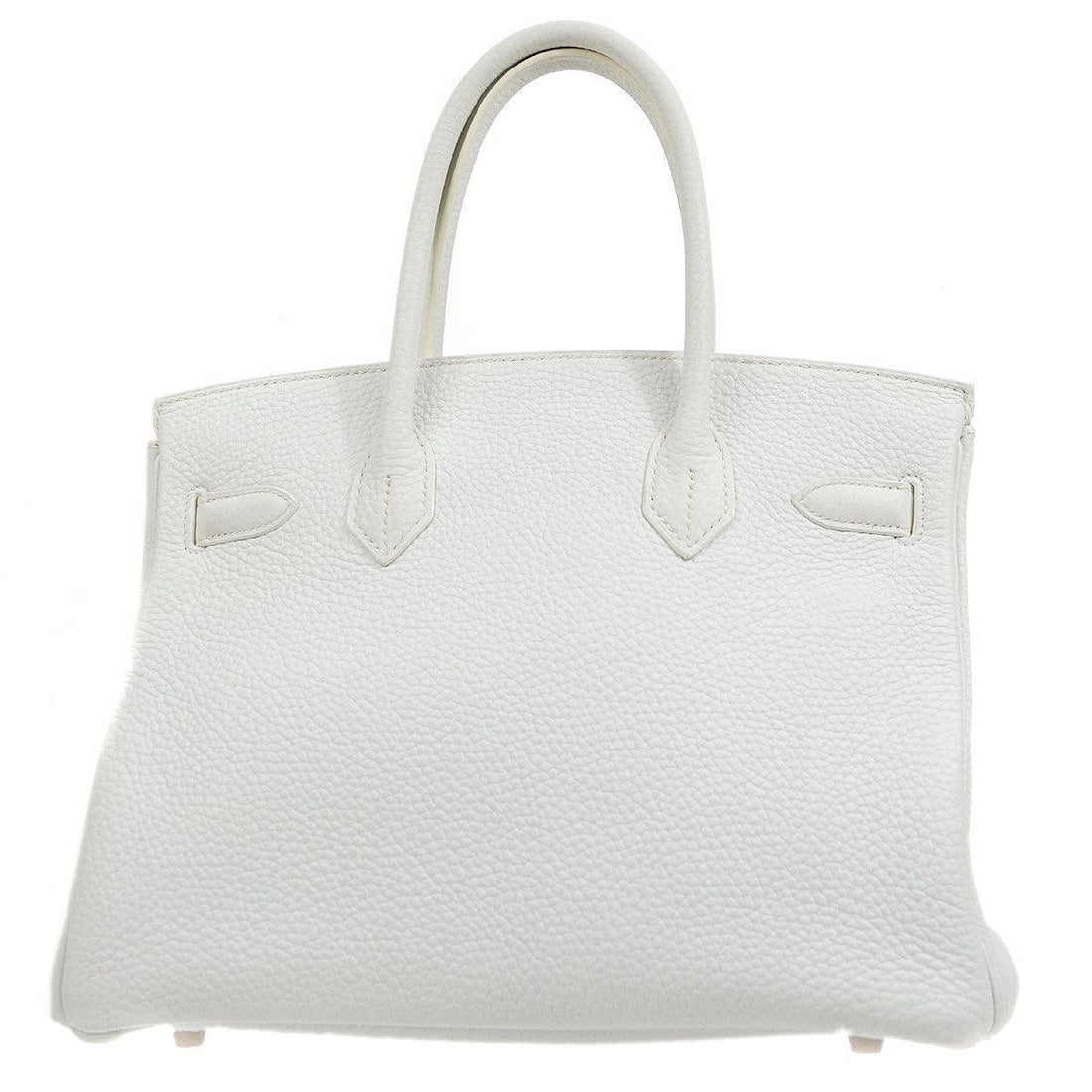 BIRKIN 30 White Taurillon Clemence