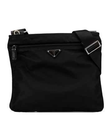 Tessuto Zip Top Crossbody Bag with Adjustable Strap