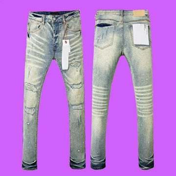 Premium Brand PRPL Roca Jeans Light Indigo P002