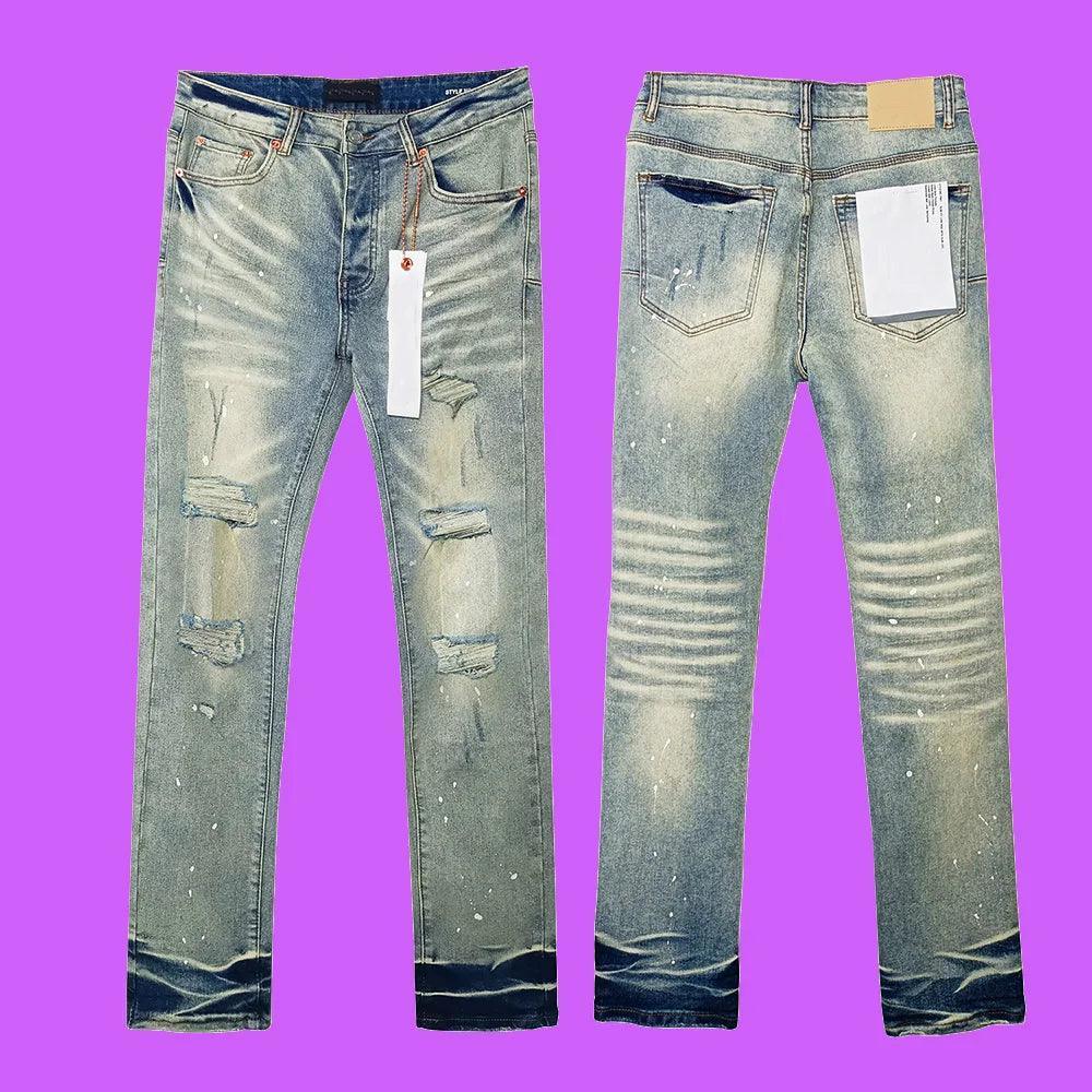 Premium Brand PRPL Roca Jeans Light Indigo P002