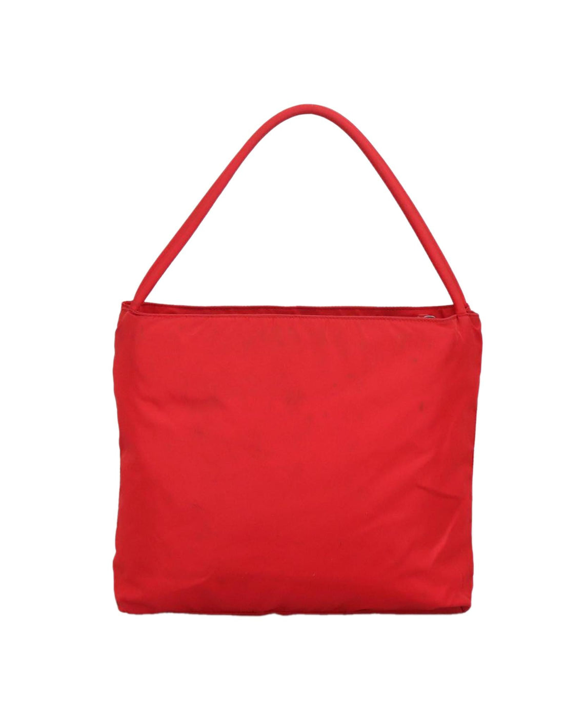 Prada Red Nylon Tote