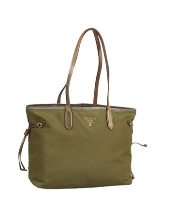 Prada Tote Bag Olive Green