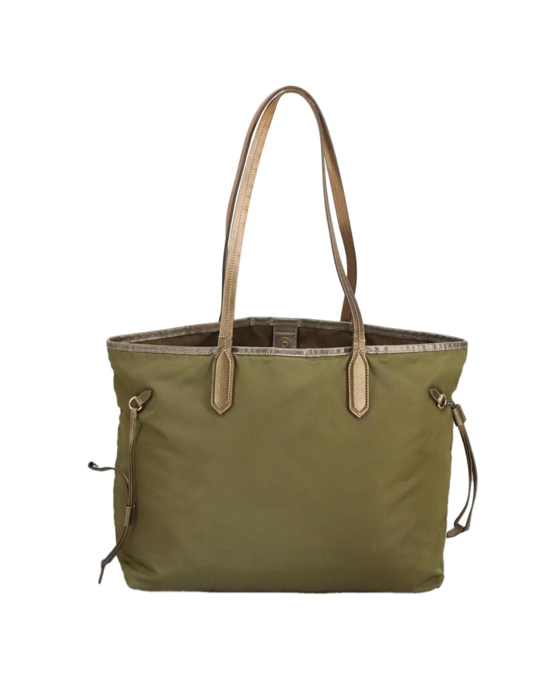 Prada Tote Bag Olive Green