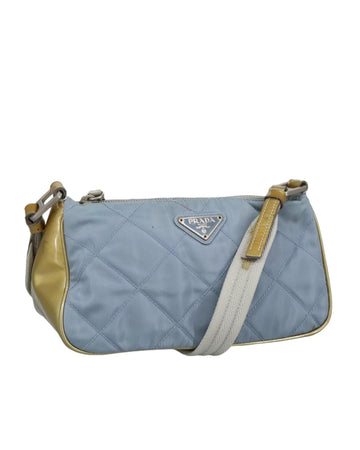 Quilted Nylon Shoulder Bag
