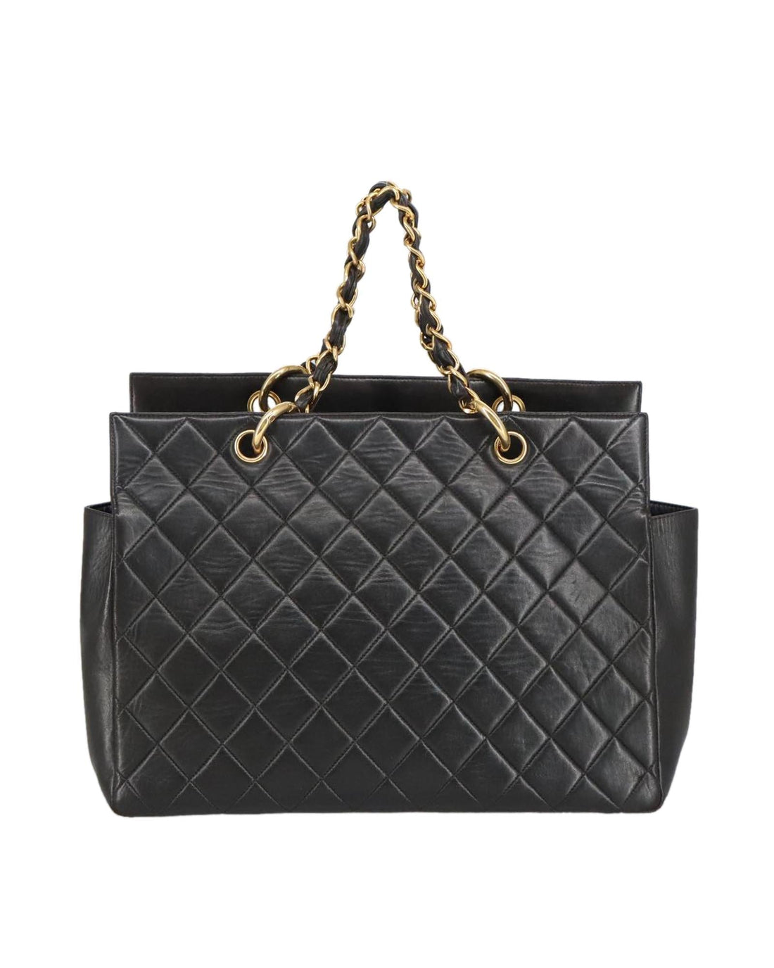 Classic Jumbo Tote Quilted Leather