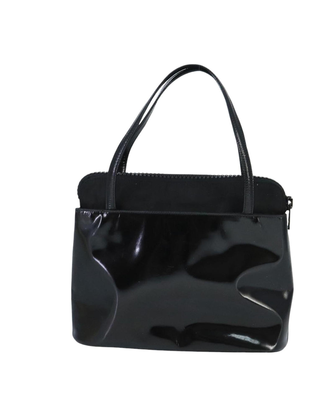 Patent Leather Tote Bag