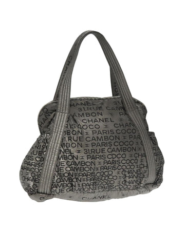 CHANEL AllOver Logo Tote