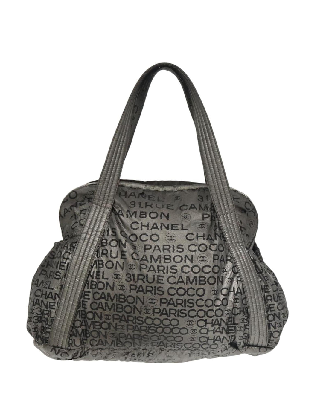 CHANEL AllOver Logo Tote