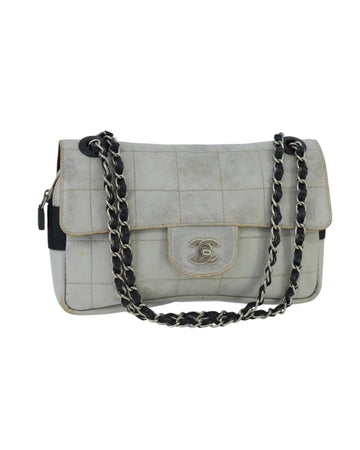 Quilted Chain Lambskin Shoulder Bag