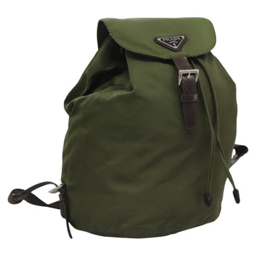 Re-Nylon Synthetic Backpack with Slight Wear from Italy