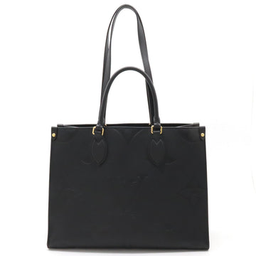 LOUIS VUITTON Louis Vuitton Monogram Emplant Onzago MM Tortoise Handbag 2WAY Shoulder Noir Black M45595