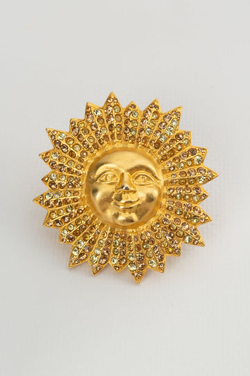 Broche soleil Karl Largerfeld