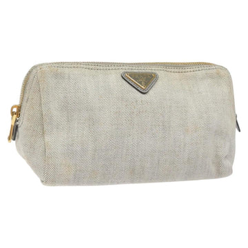 Canvas Shoulder Bag with Slight Rubbing and Storage Smell