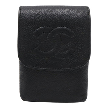 Coco Mark Leather Card Holder with Box