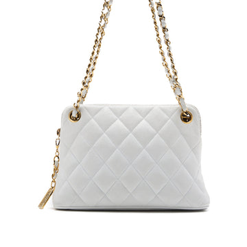 Chanel Matrasse Double Chain Shoulder   Charm  White  Shoulder Bag Mini Shoulder Bag  Bag Hybrid ? Ship?  Yaboo Online