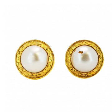 Coco Mark Gold Plated Earrings