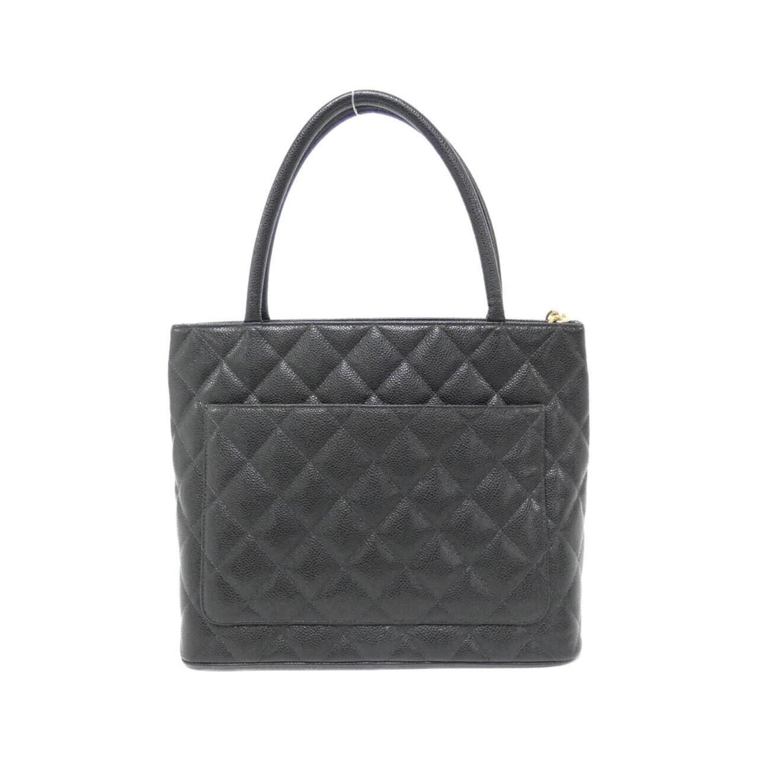 Elegant Leather Tote with Dust Bag
