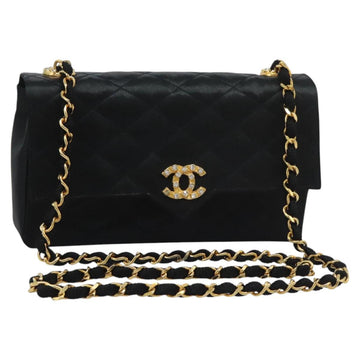 Timeless Satin Shoulder Bag with Dust Bag