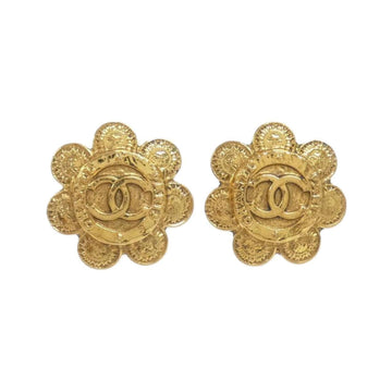 Gold Plated Coco Mark Brooch with Box