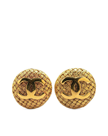 Gold Plated Clip On Earrings