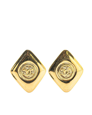 Gold Plated Clip On Earrings