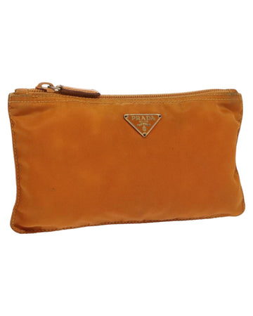 Nylon Pouch with Silver Accents