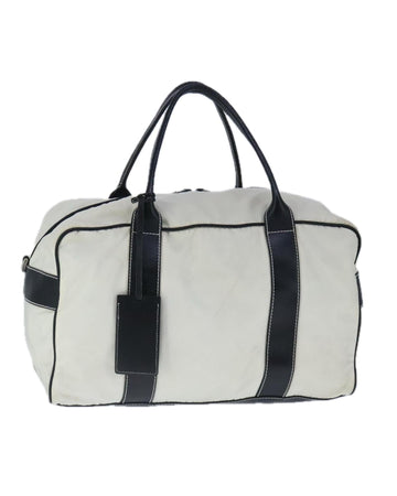 Nylon Boston Bag with Padlock and Name Tag