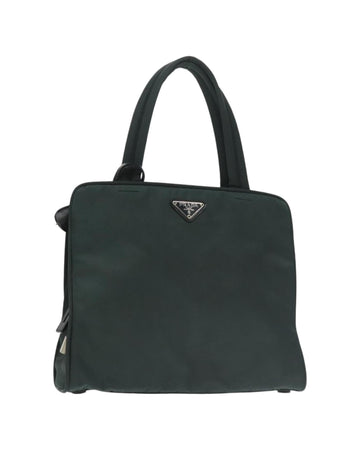 Nylon Hand Bag with Padlock and Key