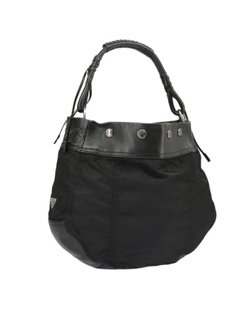 Nylon Leather Shoulder Bag with Dust Bag and Guarantee Card