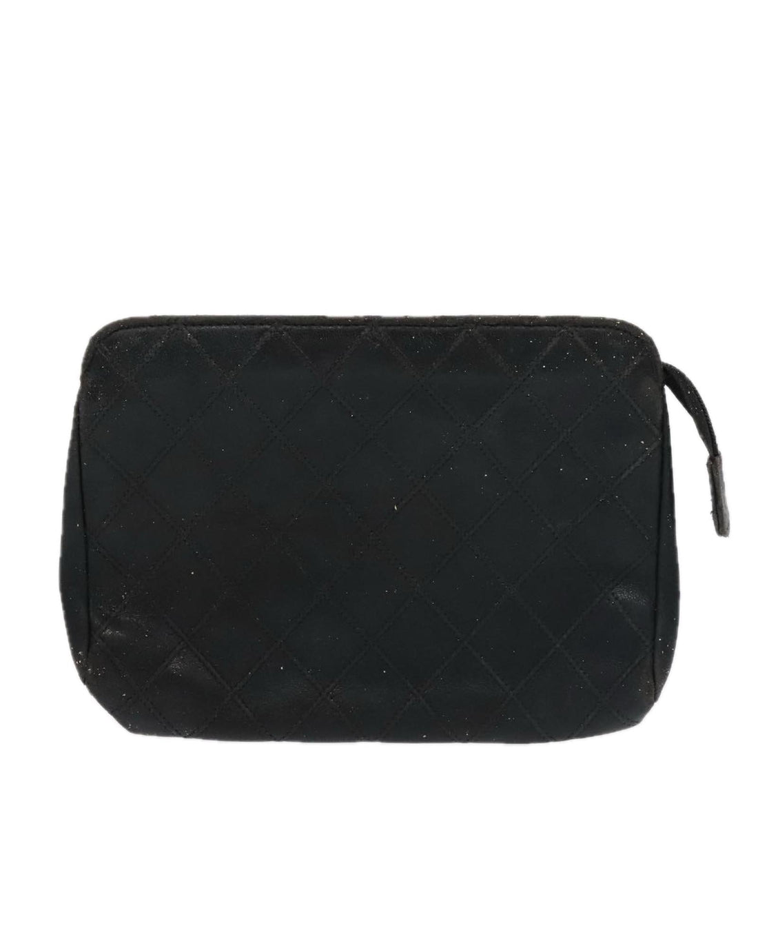 Vintage Lamb Skin Pouch Set with CC Logo