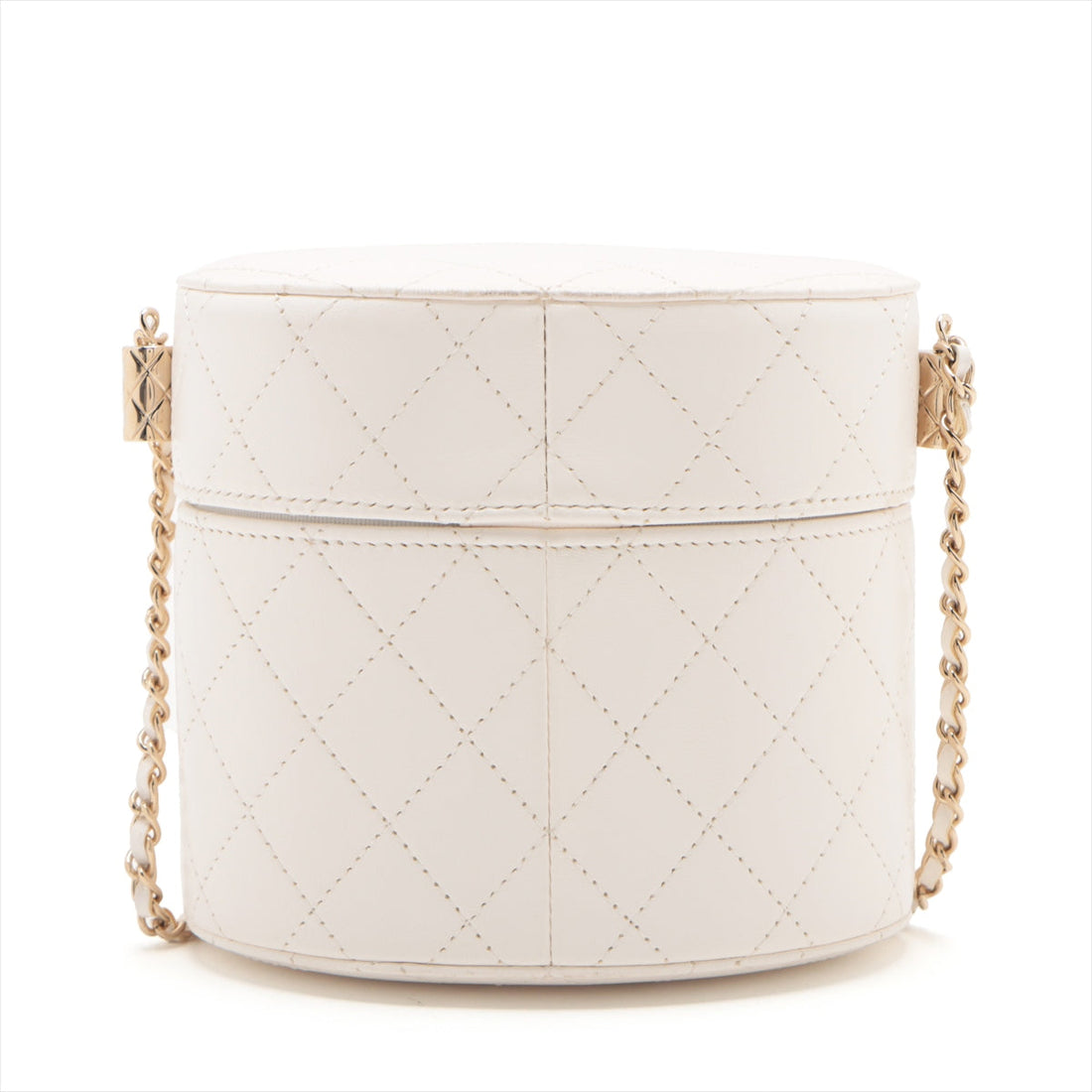 Chanel Matrasse  Chain Shoulder Bag Vanity White G  31st