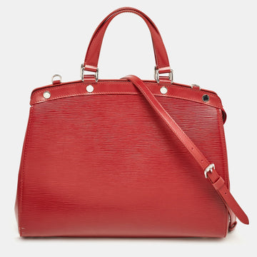 Louis Vuitton Rubis Epi Leather Brea Gm Bag
