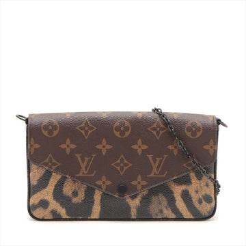 Louis Vuitton Monogram Léopard Pochette Felice