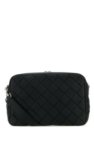 Bottega Veneta Man Grain Leather Camera Case Large