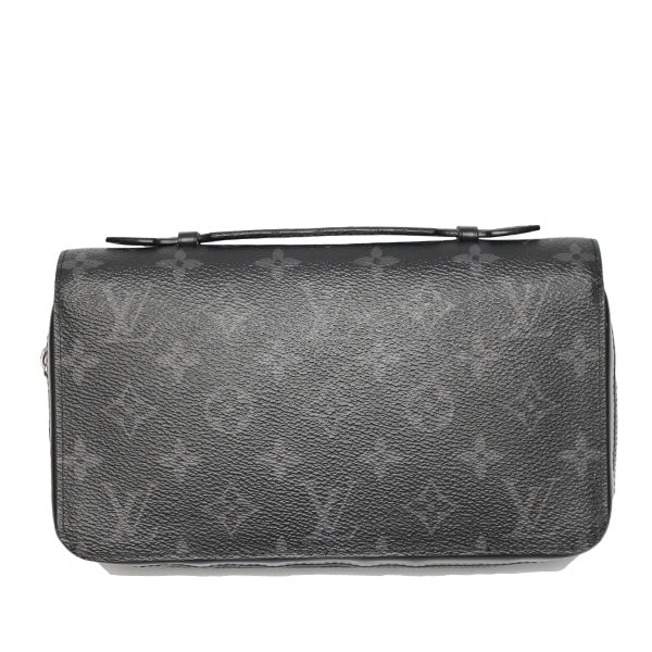 LOUIS VUITTON Long Wallet Purse M61698 Monogram canvas Monogram Clutch bag Eclipse Zippy XL mens Used