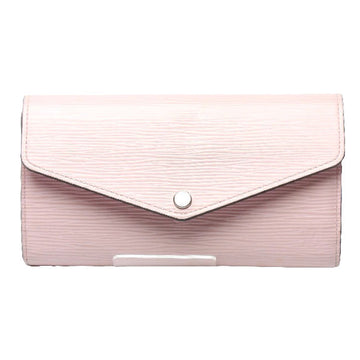 LOUIS VUITTON Long Wallet Purse M61216 Epi Leather Rose valerine Portefeuille Sara Epi With Coin Pocket Women Used