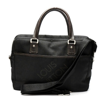 LOUIS VUITTON Business bag M93082 Damier canvas Noir (Black) Business bag Damier Jean Yak unisex(Unisex) Used