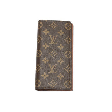 LOUIS VUITTON Long Wallet Purse M66540 Monogram canvas Brown Long Wallet Purse Monogram Portefeuille Blaza unisex(Unisex) Used