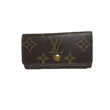 LOUIS VUITTON Key case Key holder  M69517 Monogram canvas Brown for 4 Monogram Multicles4 unisex(Unisex) Used