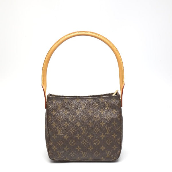 LOUIS VUITTON Shoulder Bag M51146 Monogram canvas Brown Monogram Looping MM Women Used