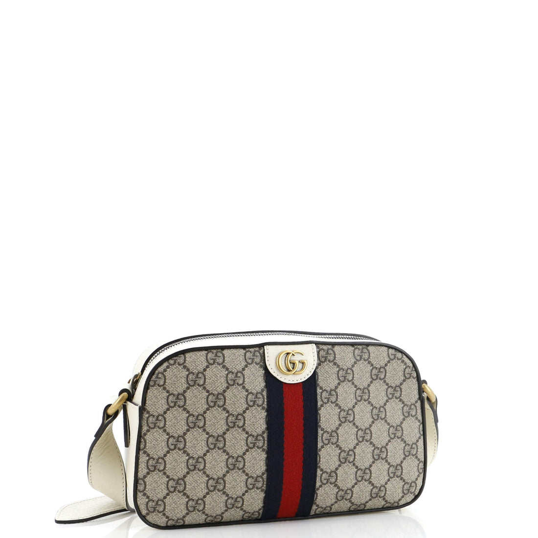 Ophidia Camera Shoulder Bag GG Coated Canvas Small