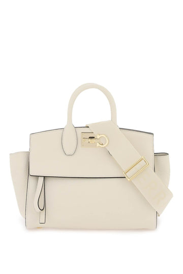 Ferragamo Grained Leather Studio Bag Women