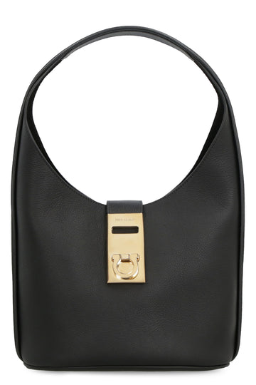 LEATHER HOBO-BAG