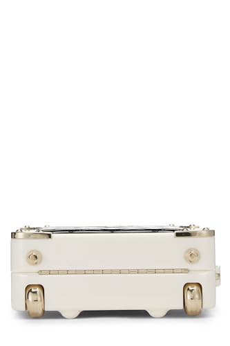 Chanel,  Patent Leather & Perspex Evening In The Air 'CC' Trolley Minaudière Chain Clutch, Multi