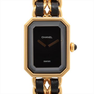 CHANEL PREMIER L GP  leather QZ Black