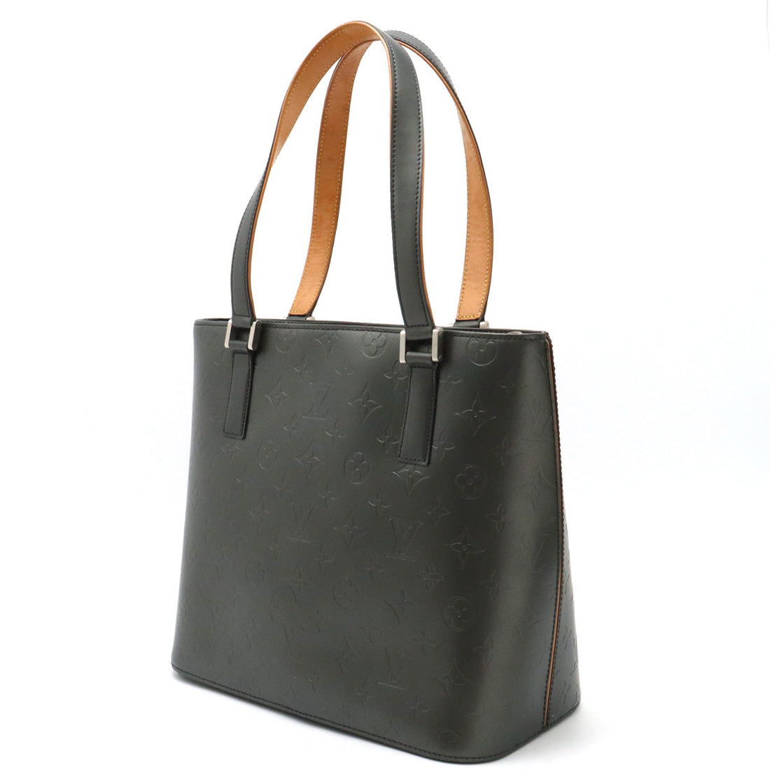 Louis Vuitton Louis Vuitton Monogram Mat Stockton  Bag Shoulder Bag Shoulder Leather Noir Black M55112