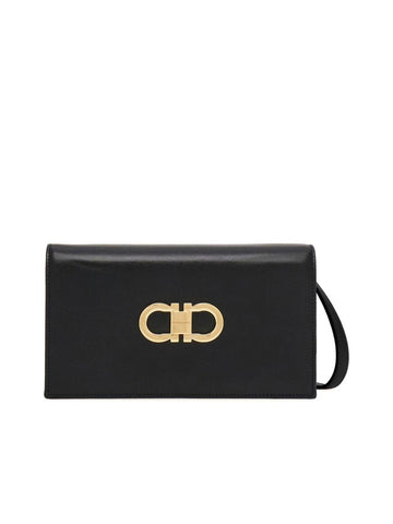 Gancini Plaque Clutch Bag