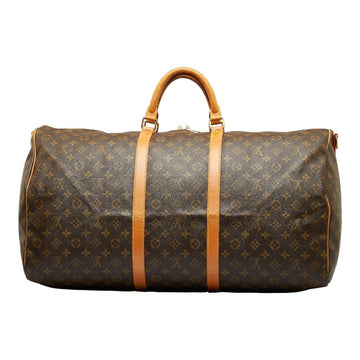 Louis Vuitton Monogram M41412 Boston Bag PVC/Leather Brown