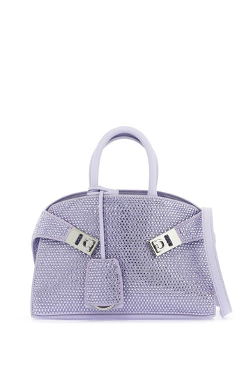 Ferragamo Hug Handbag With Crystals (S) Women